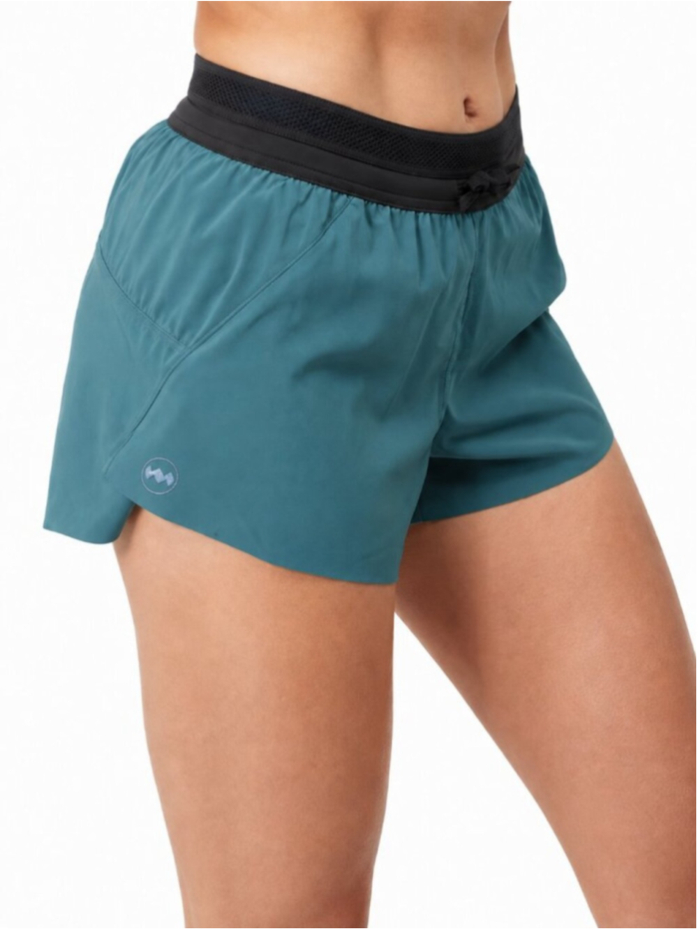 JANJI 2.5” AFO Middle Short Jasper Teal Small Bikini Liner Lightweight Running